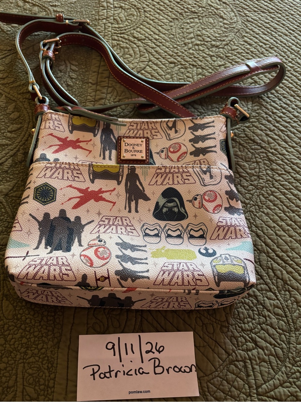 Dooney & Bourke Star Wars the Force Printed Crossbody Bag